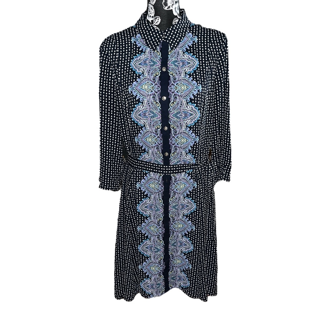 The Limited Paisley Print Shirt Dress